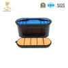 Filtro dell'aria a nido d'ape con flusso d'aria ottimizzato per camion pesanti con prestazioni di filtraggio efficienti F1141000010