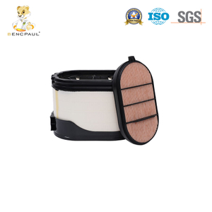 Filtro de ar em favo de mel de longo servi&ccedil;o P643825 para caminh&otilde;es pesados ​​com fluxo de ar otimizado e capacidade de reten&ccedil;&atilde;o de poeira 
