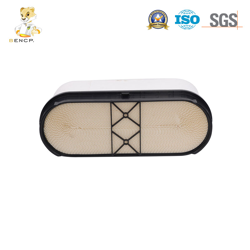 Filtro de ar em favo de mel resistente para aplica&ccedil;&otilde;es em caminh&otilde;es com m&iacute;dia dur&aacute;vel e captura de poeira fina 0040947204